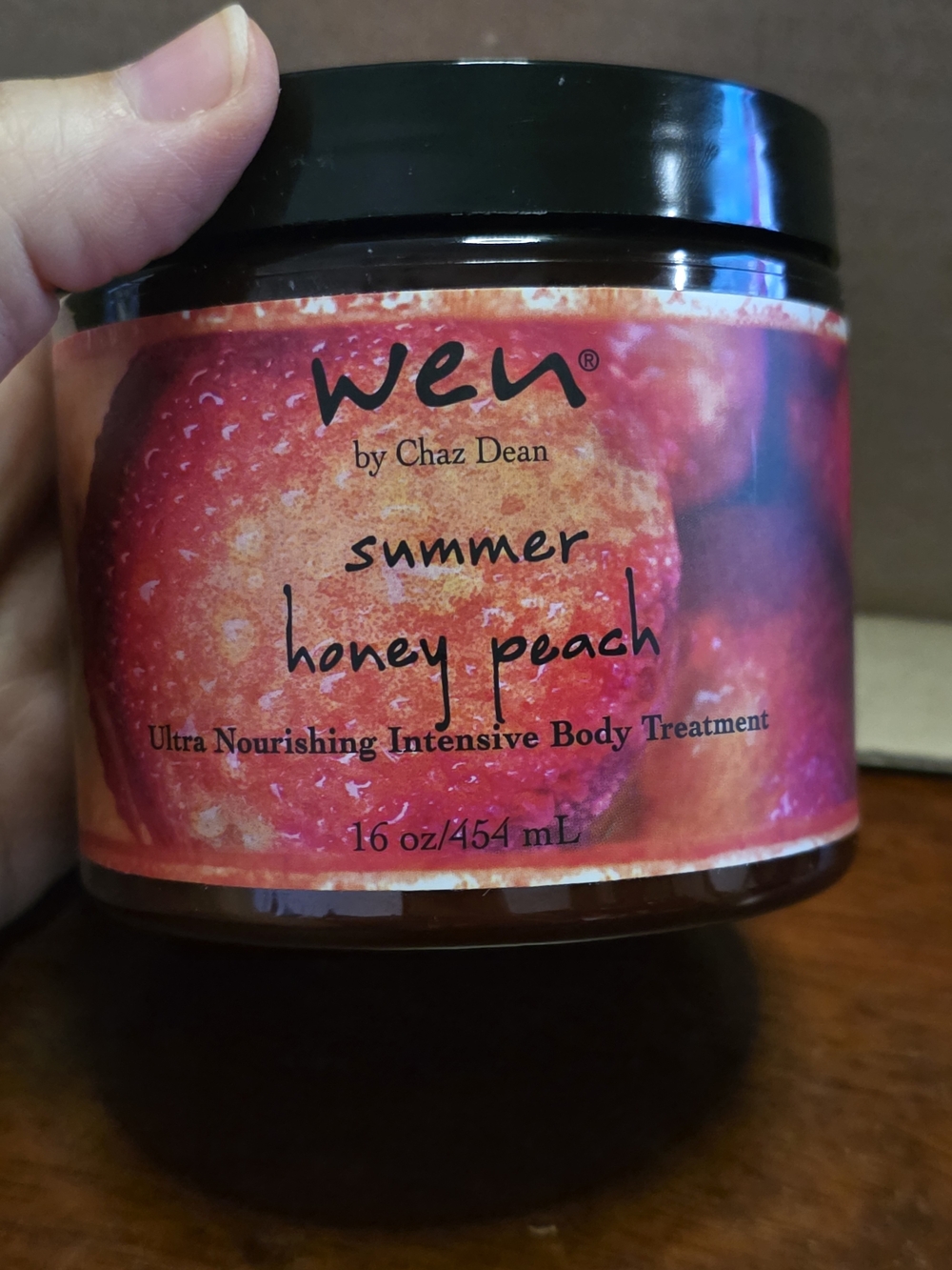 WEN Summer Honey Peach Nourishing Body Treatment - Black, Peach